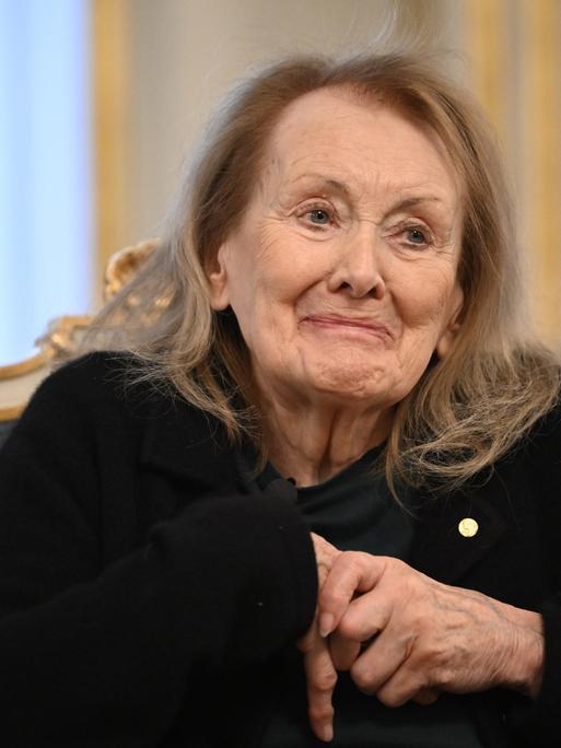 Annie Ernaux hat in Stockholm ihre Rede zur Entgegennahme des Literaturnobelpreises gehalten.