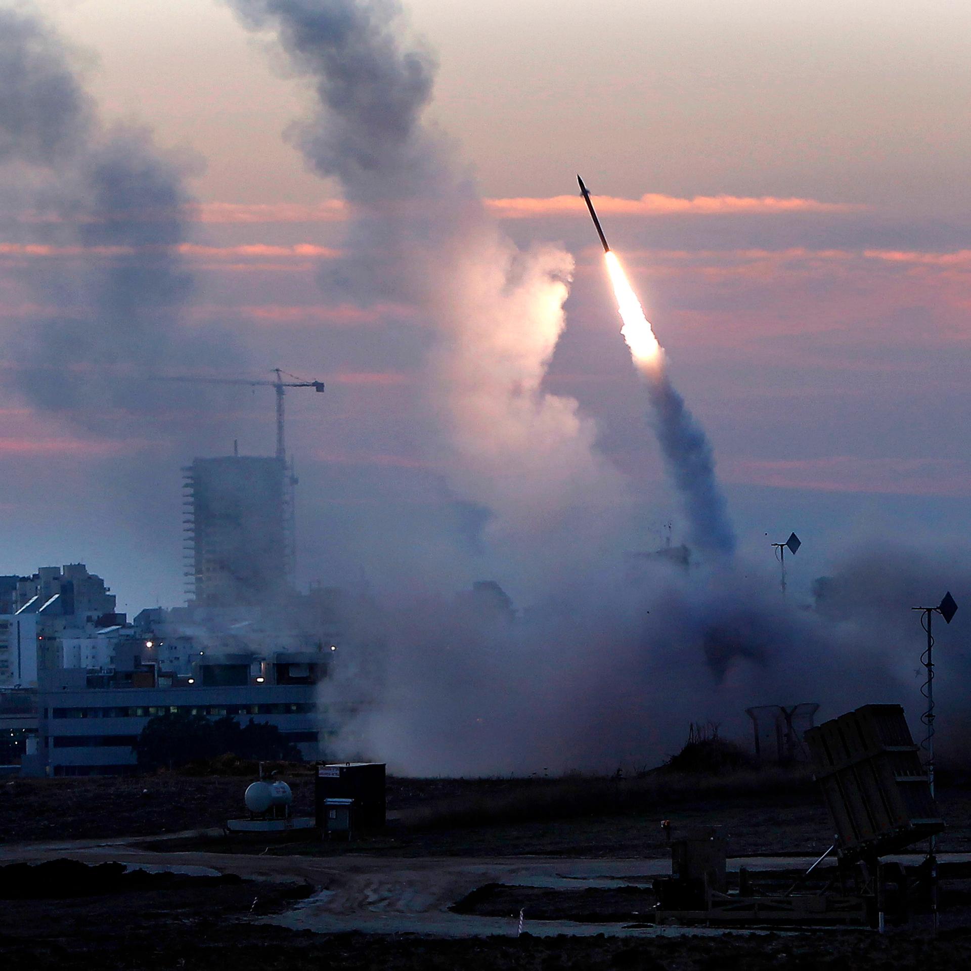 Nahost-Krieg - Iran hat Raketen Richtung Israel abgefeuert