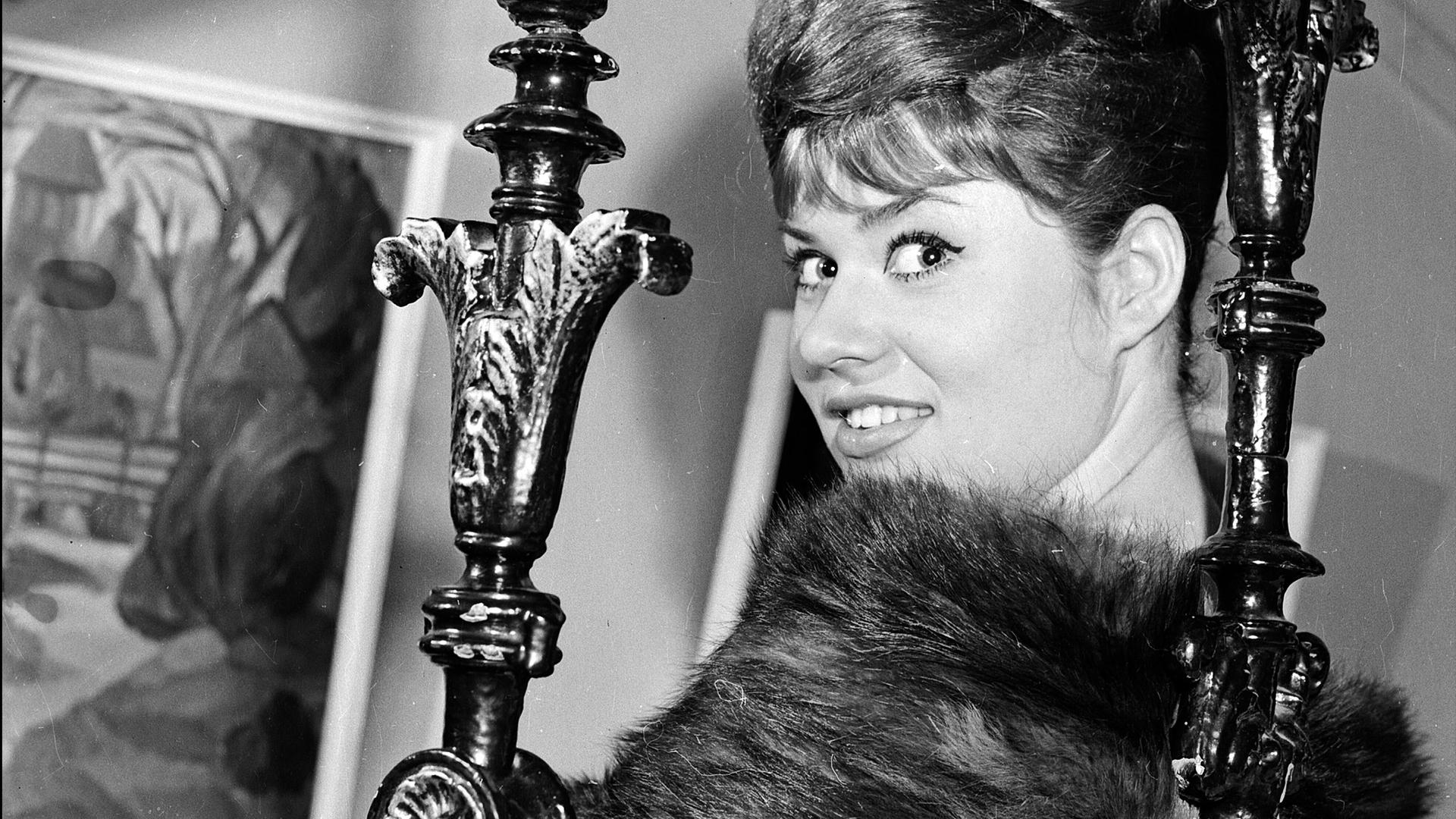 Die deutsche Sängerin, Schauspielerin und Komponistin Brigitte Petry, DDR 1965. Die deutsche Sängerin, Schauspielerin und Komponistin Brigitte Petry, DDR 1965.