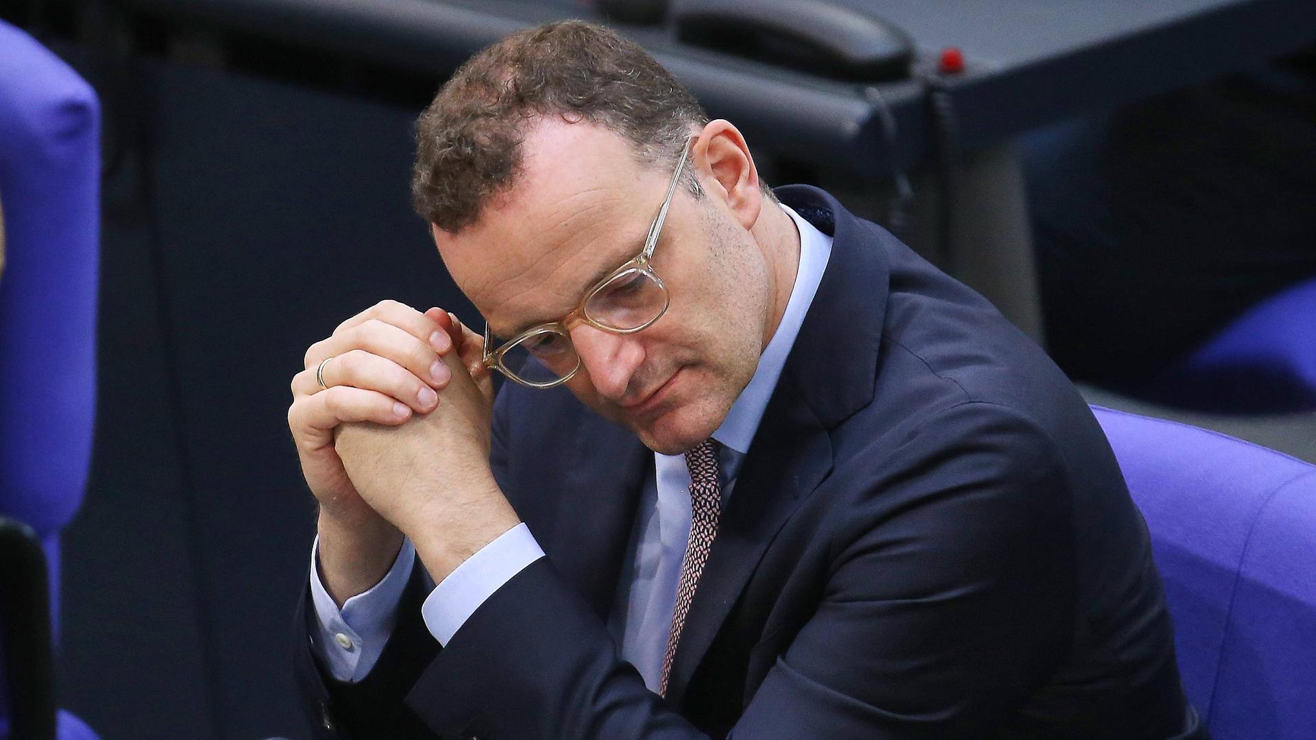 Jens Spahn (CDU) im Bundestag