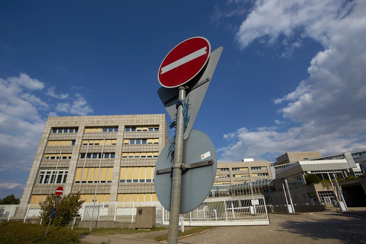 Blick auf das Bundesamt für Ausrüstung, Informationstechnik und Nutzung der Bundeswehr in Koblenz