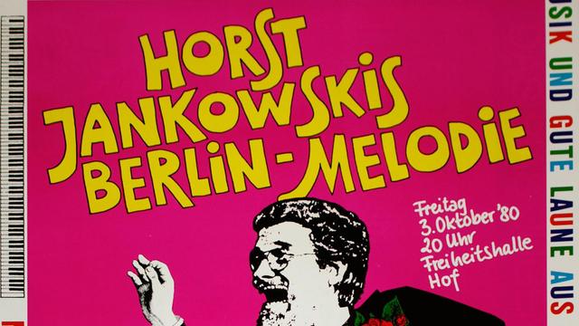 1980, RIAS-Plakat: "Horst Jankowskis Berlin-Melodie"
