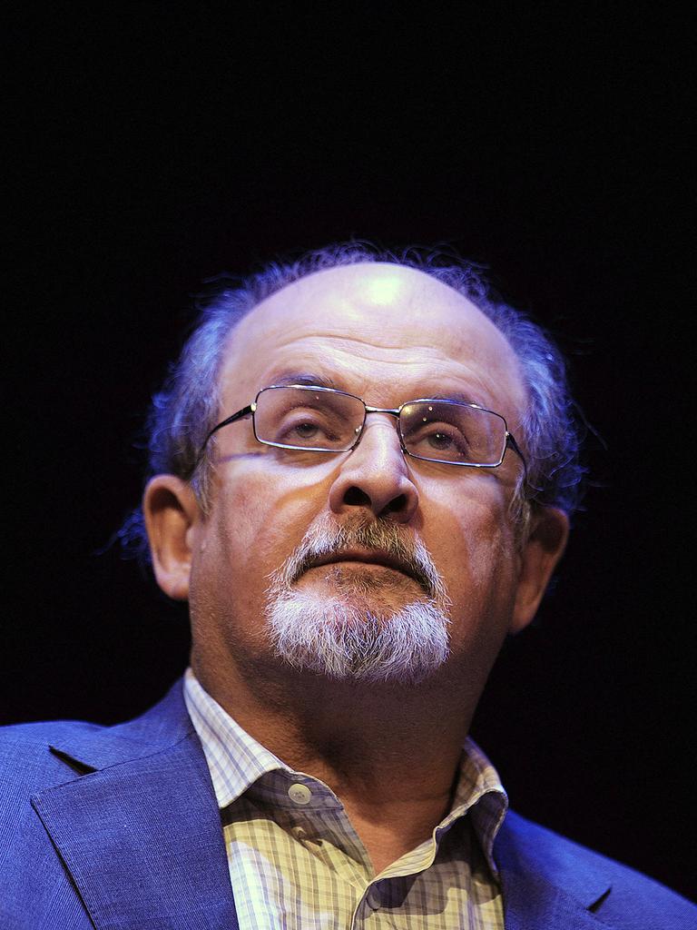 Porträt des Schriftstellers Salman Rushdie, 2022.