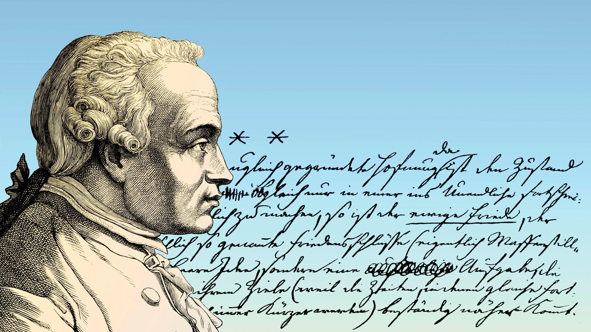 Porträt von Immanuel Kant