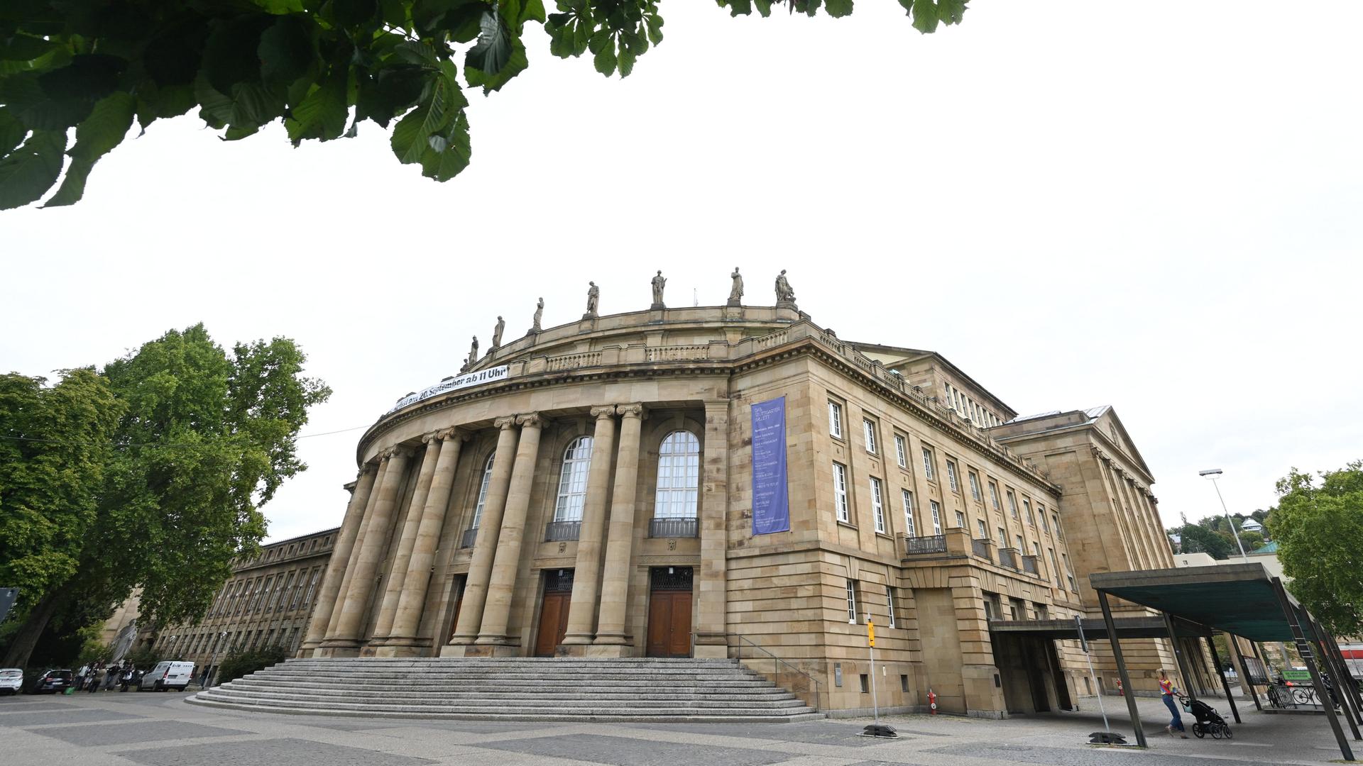 Der Littmann Bau, Spielstätte der Württembergischen Staatstheater für Oper und Ballett, soll aufwendig saniert werden. Ü