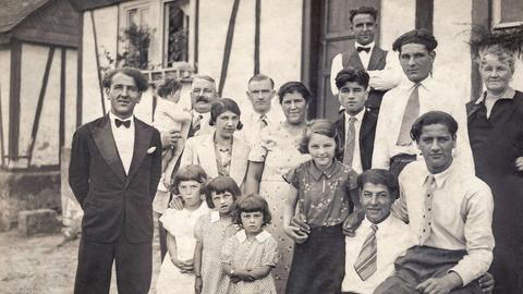 Eine Familie in den 1930er Jahren