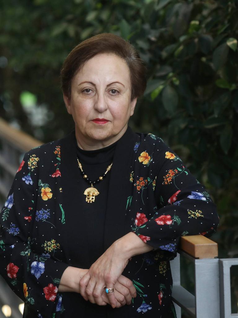 Shirin Ebadi, Friedensnobelpreisträgerin und iranischen Menschenrechtsverteidigerin