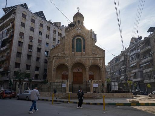 Die Heilig-Kreuz-Kirche in Aleppo.