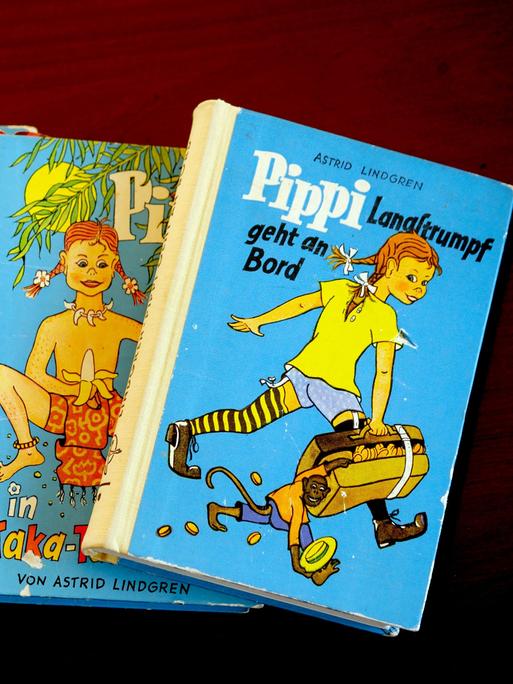 Die "Pippi Langstrumpf" Bücher aus den Jahren 1960-1962 von Astrid Lindgren.