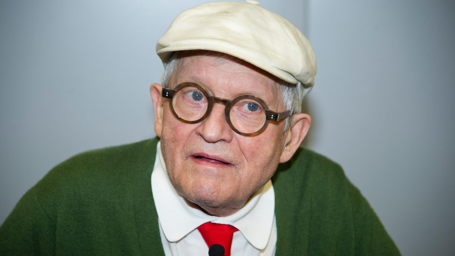 Ein Porträt des Malers David Hockney (Archivfoto) Ein Porträt des Malers David Hockney (Archivfoto)