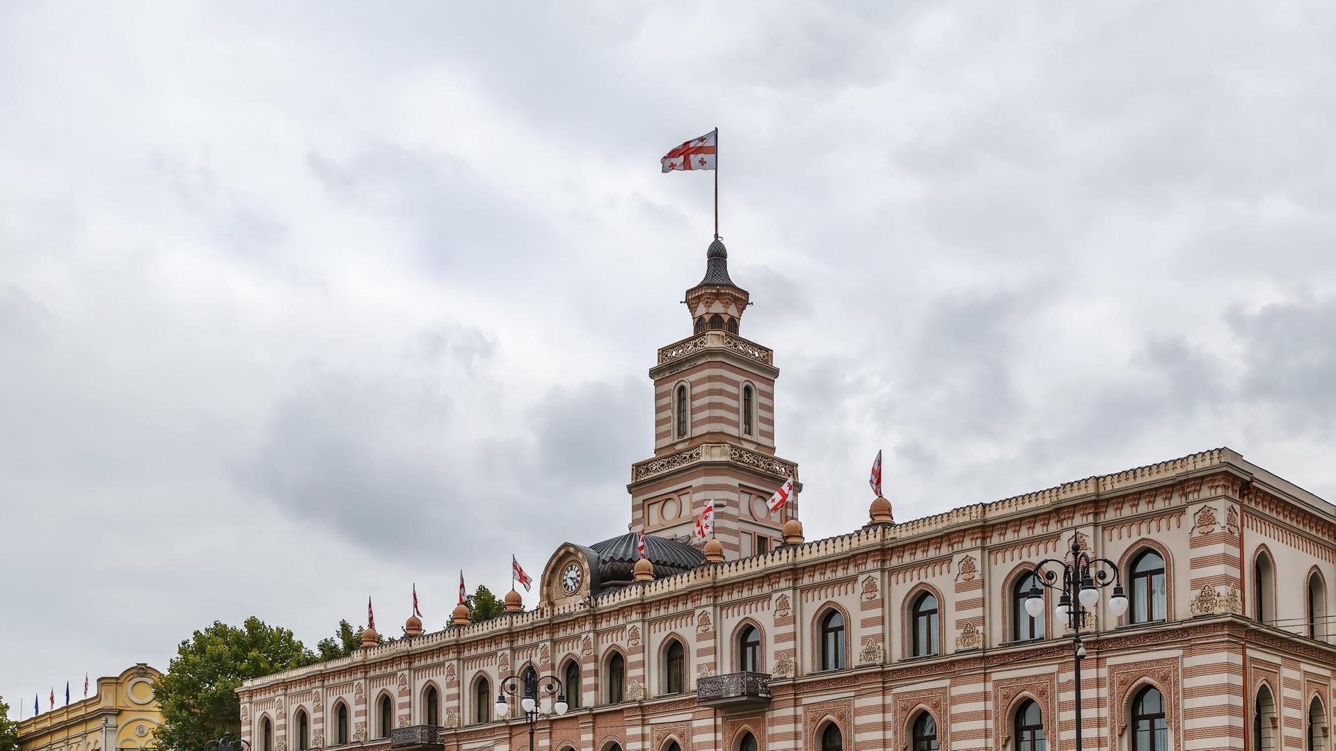 Georgiens Parlament in Tbilisi 