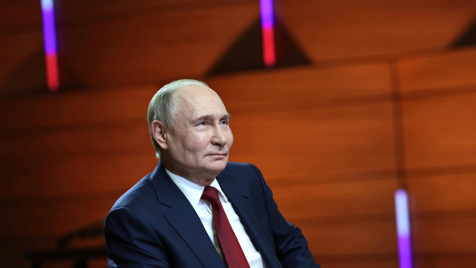 Der russische Präsident Wladimir Putin 
