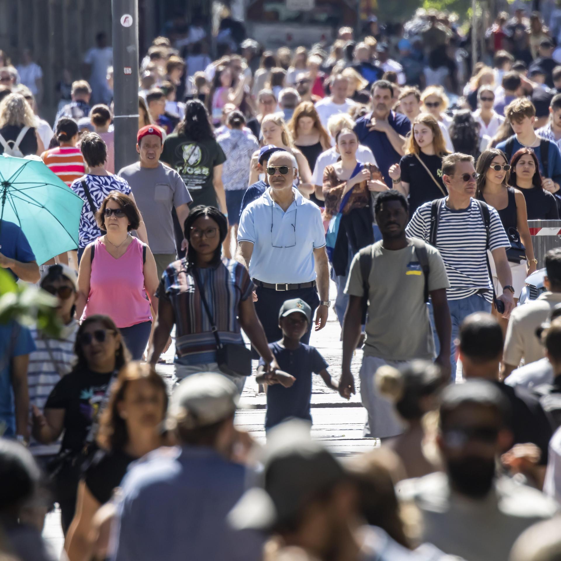 In Deutschland sinkt die Zahl von den Einwohnern