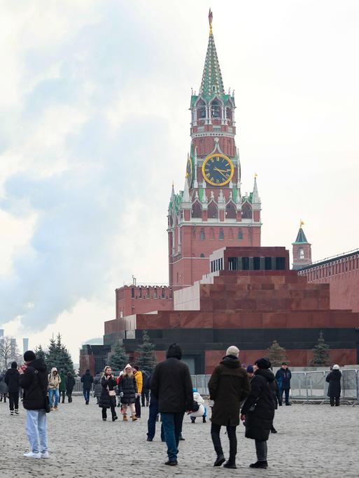 Roter Platz und Kreml in Moskau