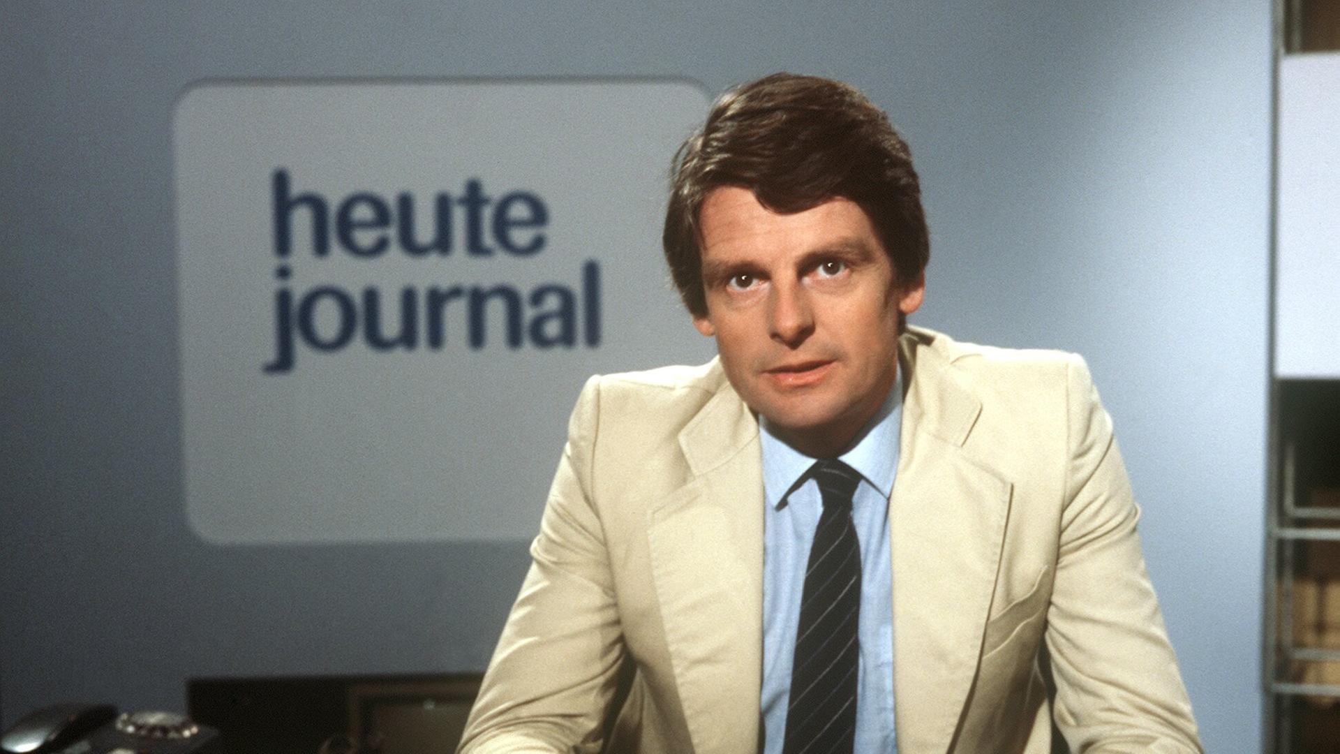Der Journalist und Moderator des ZDF - "heute journal", Klaus Bresser (undatiert) [dpabilderarchiv]