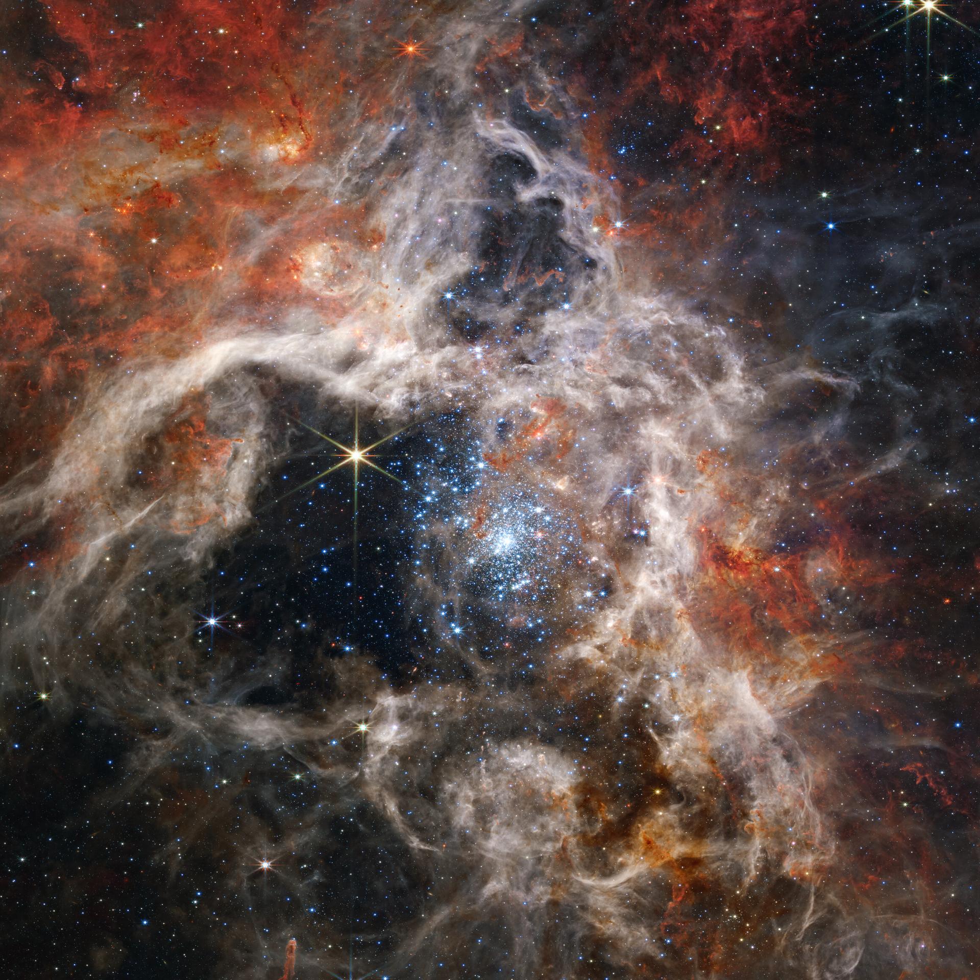Die Riesen-Tarantel am Himmel