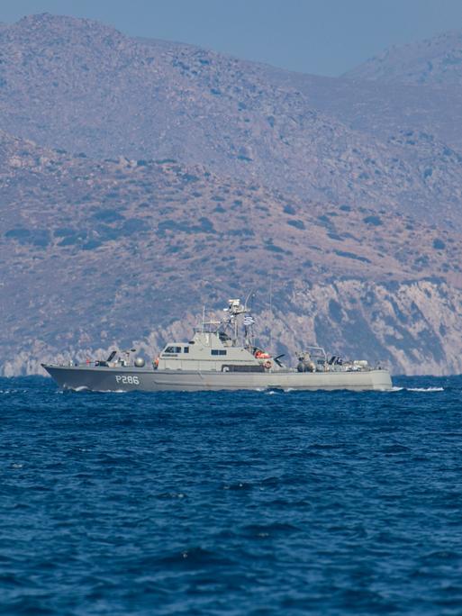 Patrouillenboot der griechischen Küstenwache