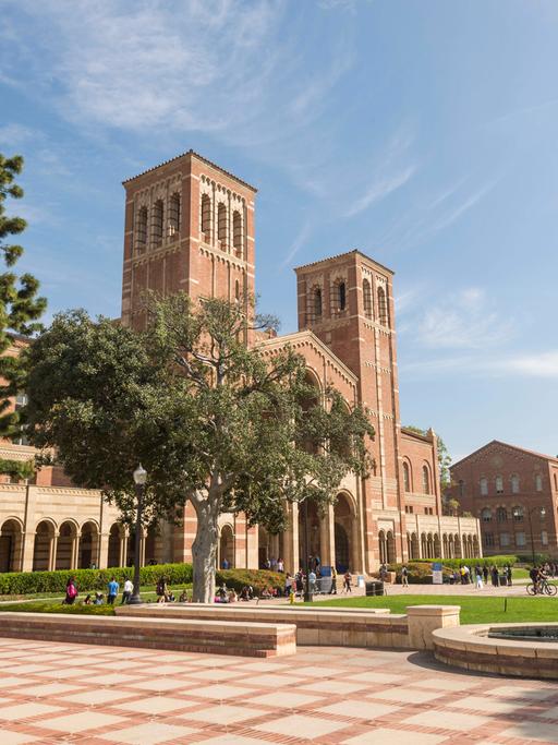 Der Campus der Universität von Kalifornien, UCLA, in Los Angeles.