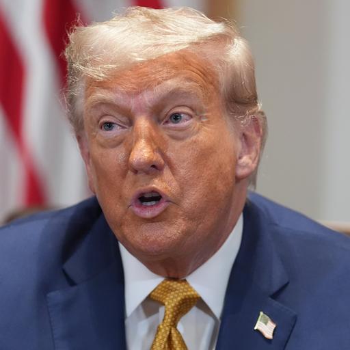 US-Präsident Donald Trump bei einer Rede im Weißen Haus