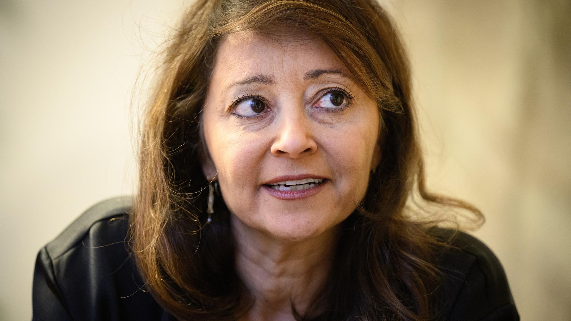 Felor Badenberg (CDU), Berliner Senatorin für Justiz und Verbraucherschutz, bei einem Interview in ihrem Büro in der Senatsverwaltung für Justiz in Schöneberg. Felor Badenberg (CDU), Berliner Senatorin für Justiz und Verbraucherschutz, bei einem Interview in ihrem Büro in der Senatsverwaltung für Justiz in Schöneberg.