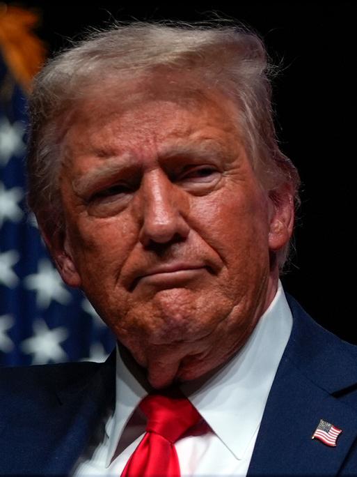 Ex-Präsident Donald Trump am 31. Oktober 2024 bei einem Auftritt in Arizona