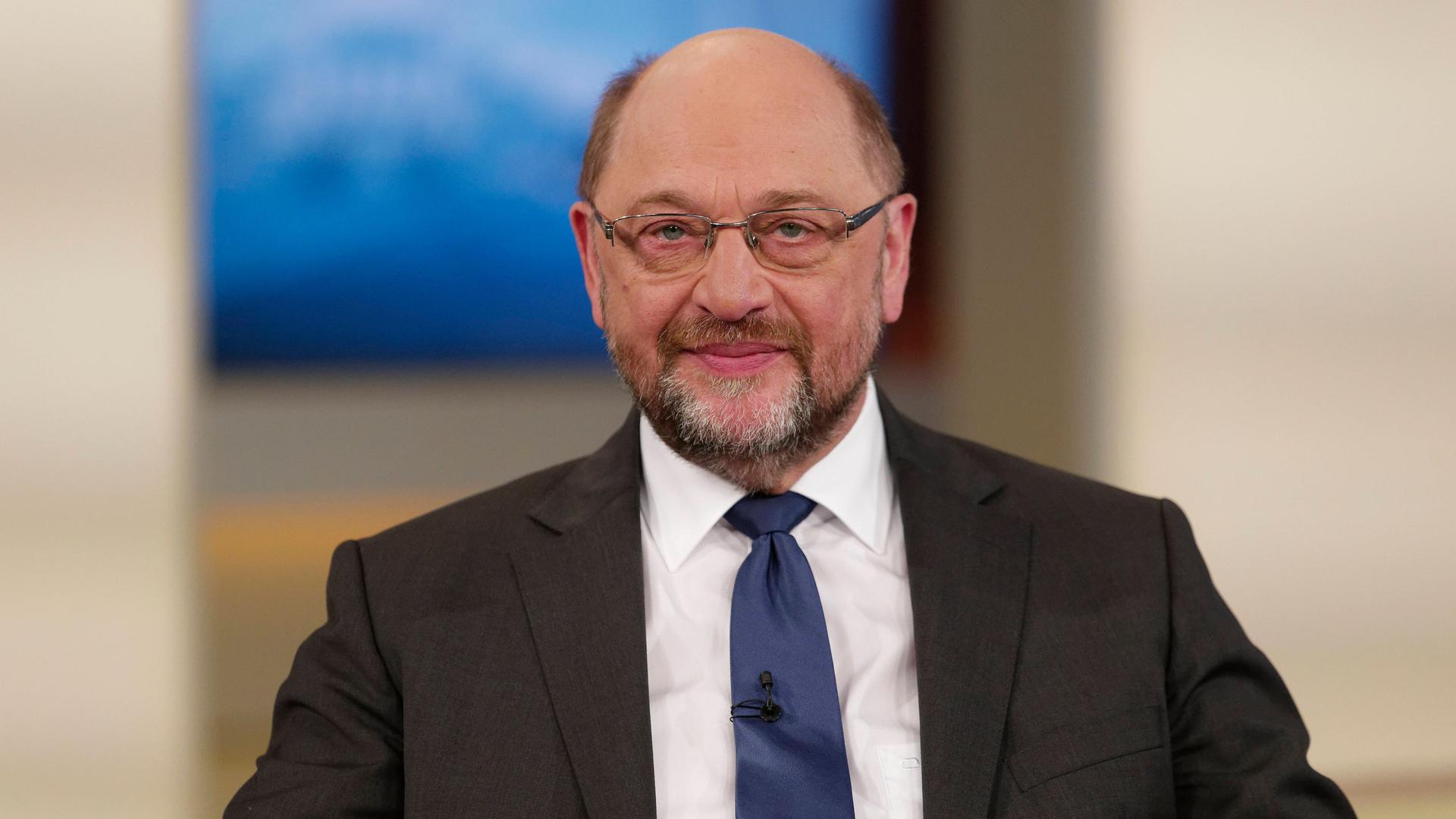 Der Vorsitzende der Friedrich-Ebert-Stiftung, Martin Schulz (SPD), im Porträt Der Vorsitzende der Friedrich-Ebert-Stiftung, Martin Schulz (SPD), im Porträt