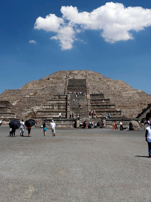 Pyramiden von Teotihuacán, UNESCO-Weltkulturerbe, Bundesstaat Mexico, Mexiko, Mittelamerika 
