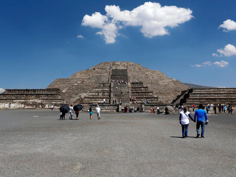 Pyramiden von Teotihuacán, UNESCO-Weltkulturerbe, Bundesstaat Mexico, Mexiko, Mittelamerika 