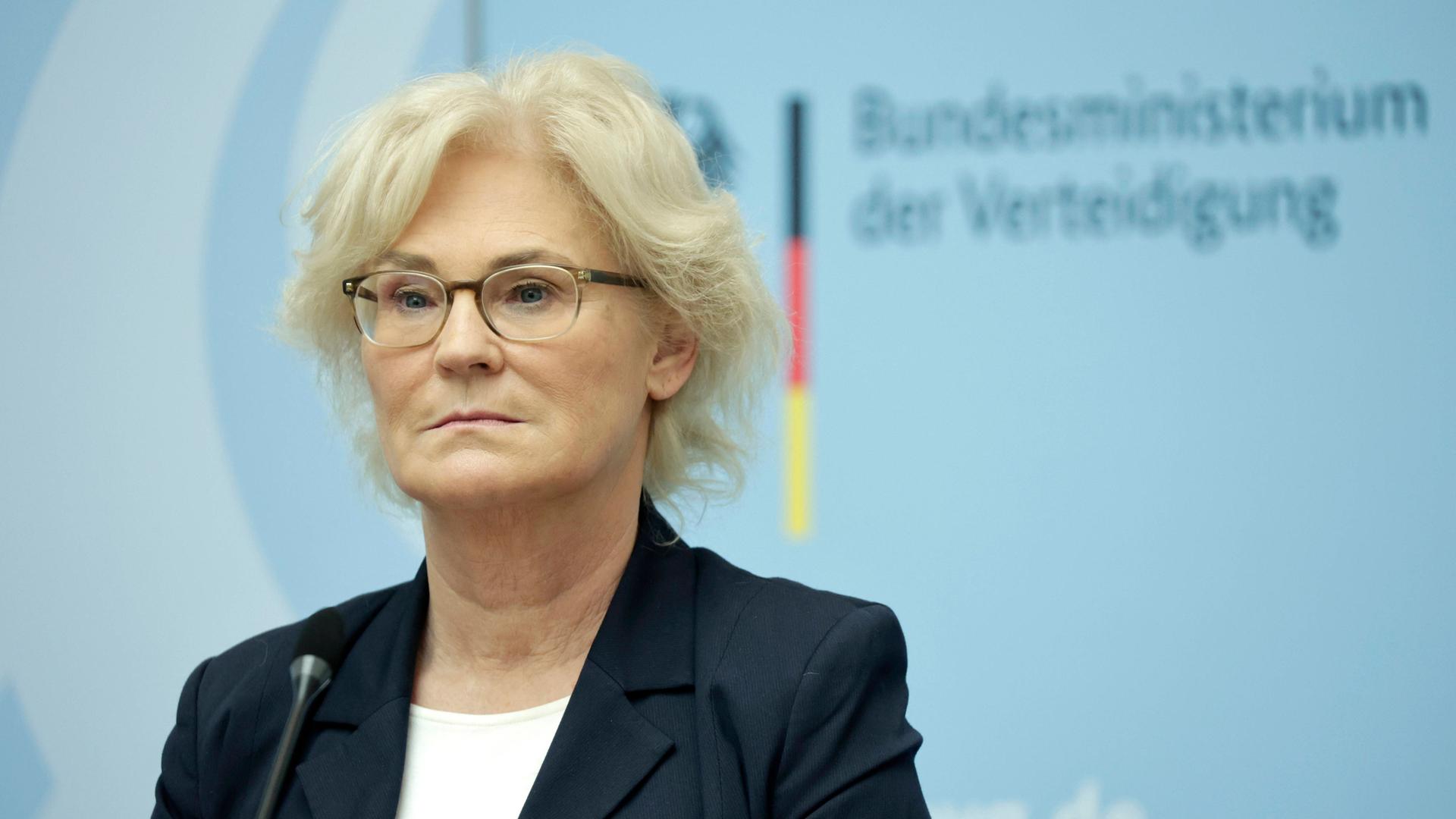 Christine Lambrecht, Bundesministerin der Verteidigung, SPD,