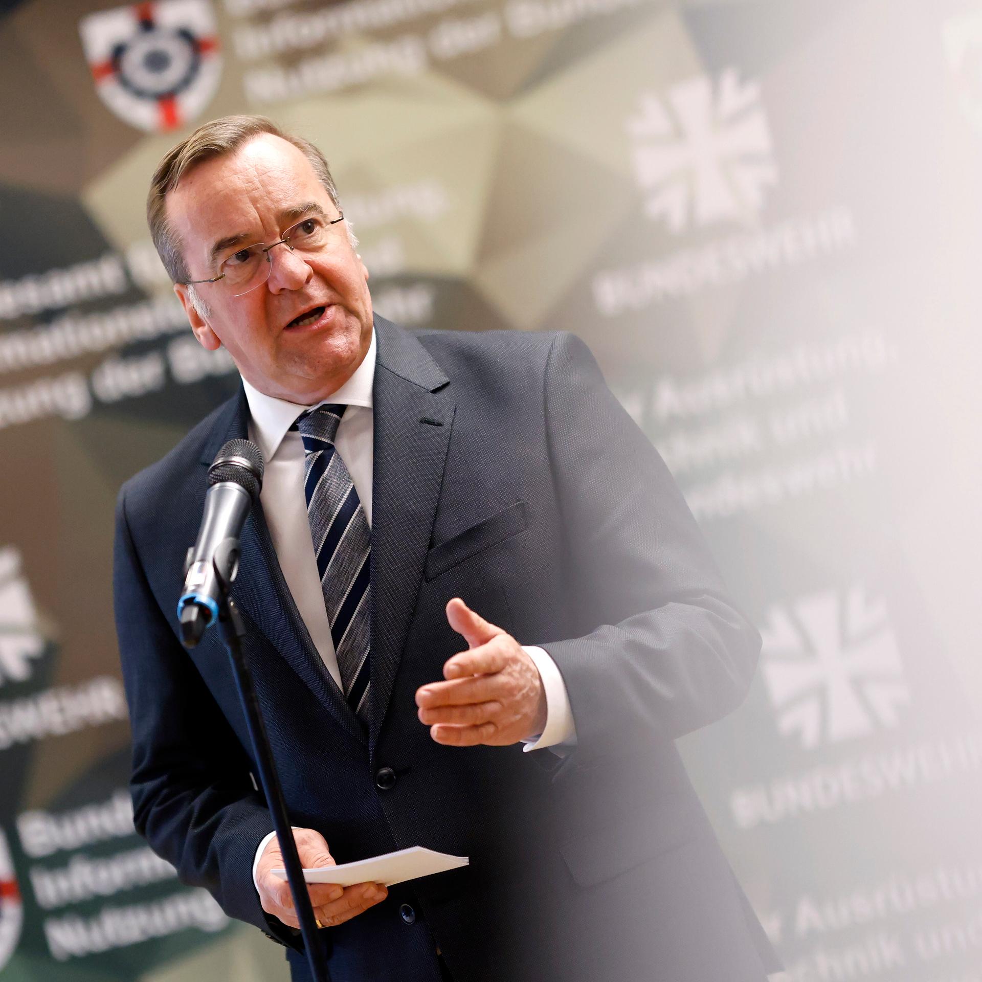 Verteidigungsminister - Pistorius lobt „unglaublichen Durchhaltewillen“ der Ukrainer