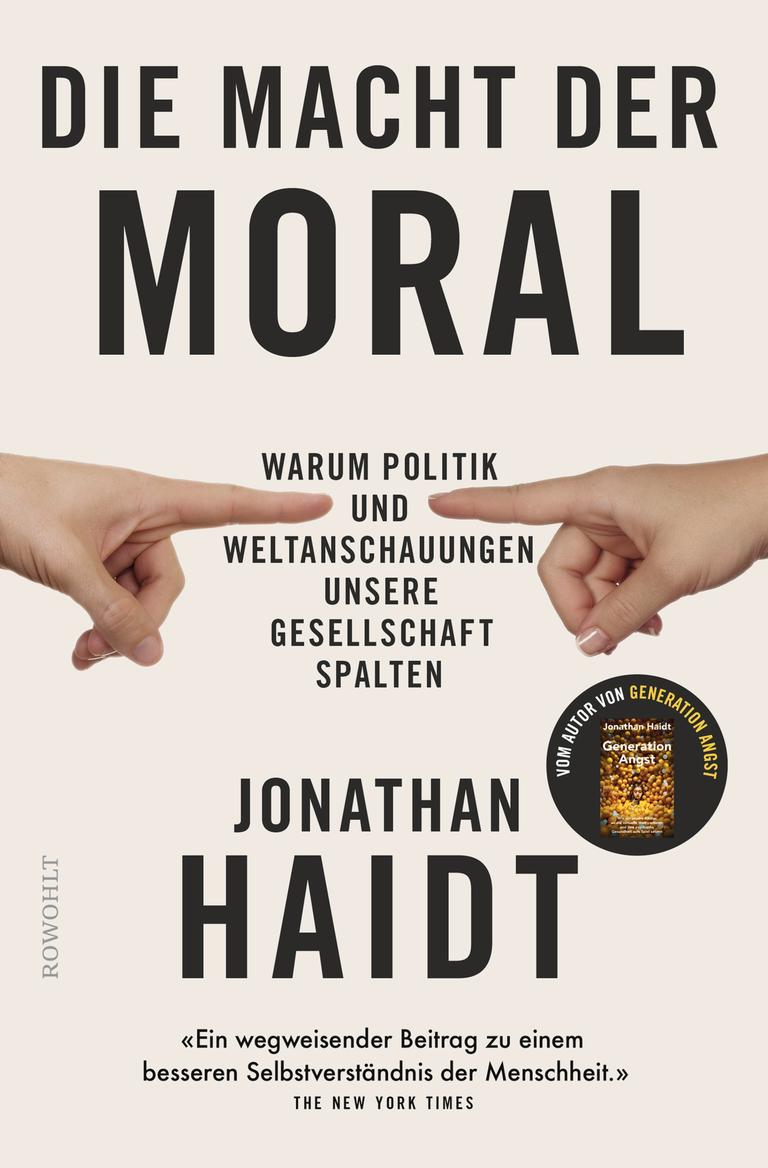 Cover des Buchs "Die Macht der Moral" von Jonathan Haidt