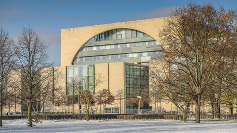 Das Bundeskanzleramt in Berlin.