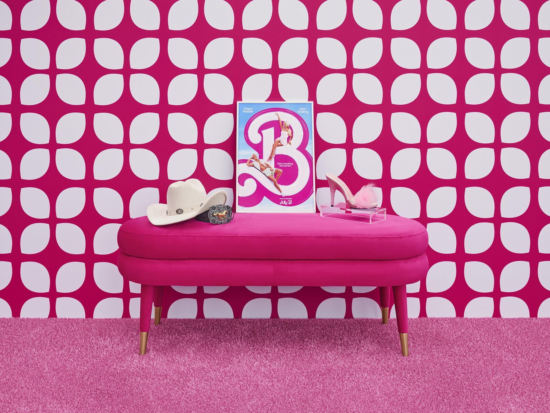 Setdetail vom Barbie Movie