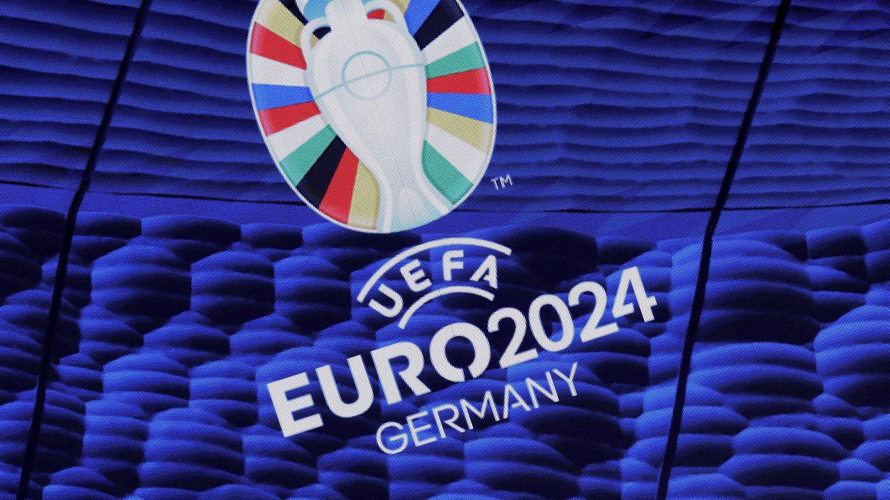 Das Logo der Fußball-Europameisterschaft 2024, die in Deutschland stattfindet