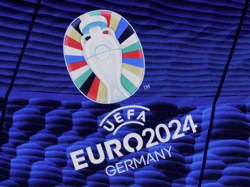 Das Logo der Fußball-Europameisterschaft 2024, die in Deutschland stattfindet