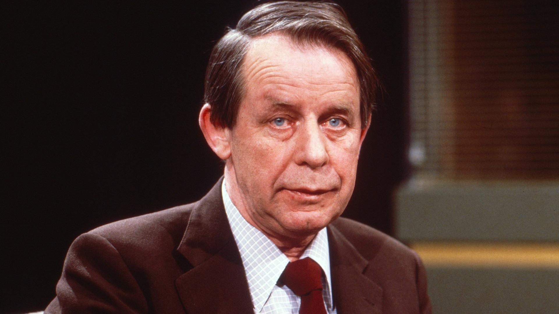 Porträt von Siegfried Lenz von Anfang der 1980er-Jahre  