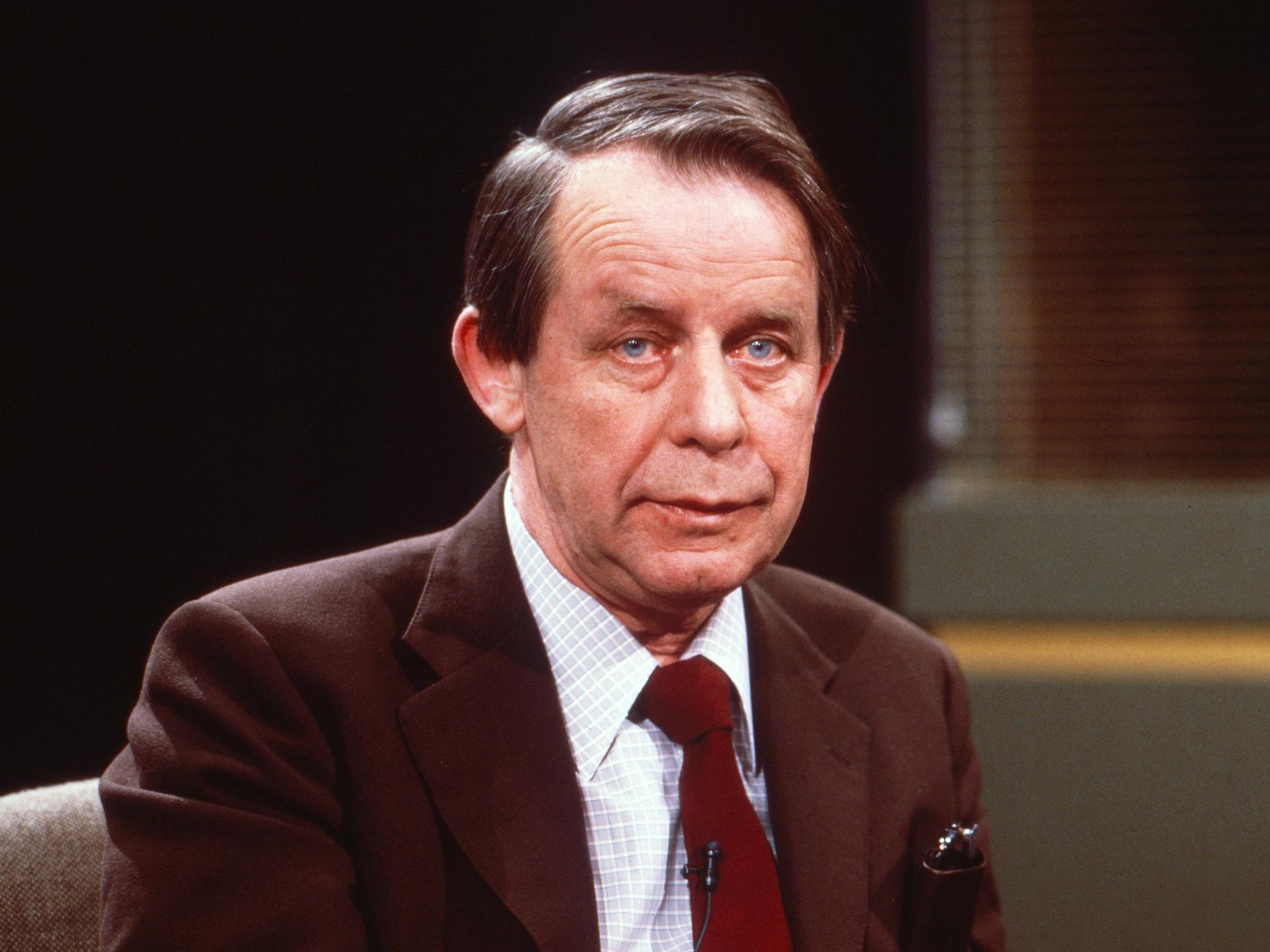 Porträt von Siegfried Lenz von Anfang der 1980er-Jahre  