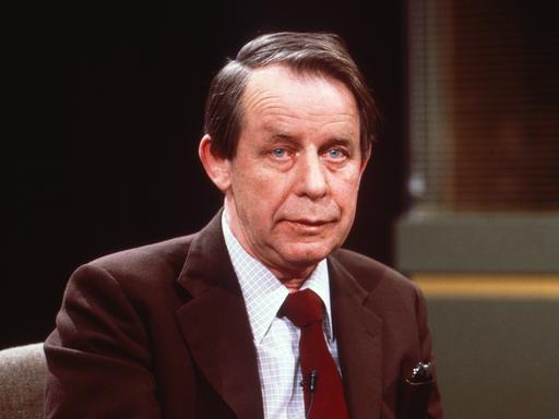 Porträt von Siegfried Lenz von Anfang der 1980er-Jahre  