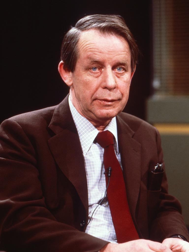 Porträt von Siegfried Lenz von Anfang der 1980er-Jahre  