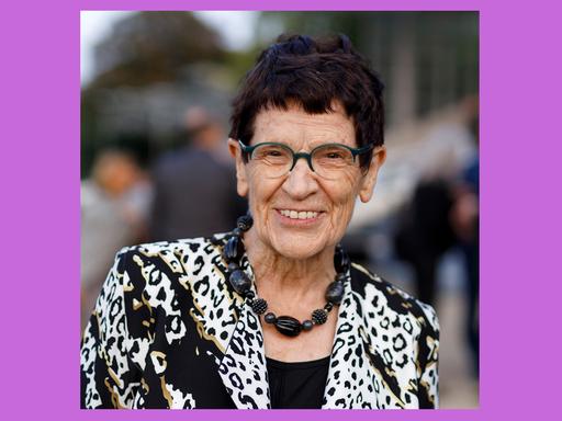 Rita Süssmuth beim Festakt zum 75. Geburtstag des Landes Nordrhein-Westfalen auf der Düsseldorfer Galopprennbahn am 23.08.2021. 