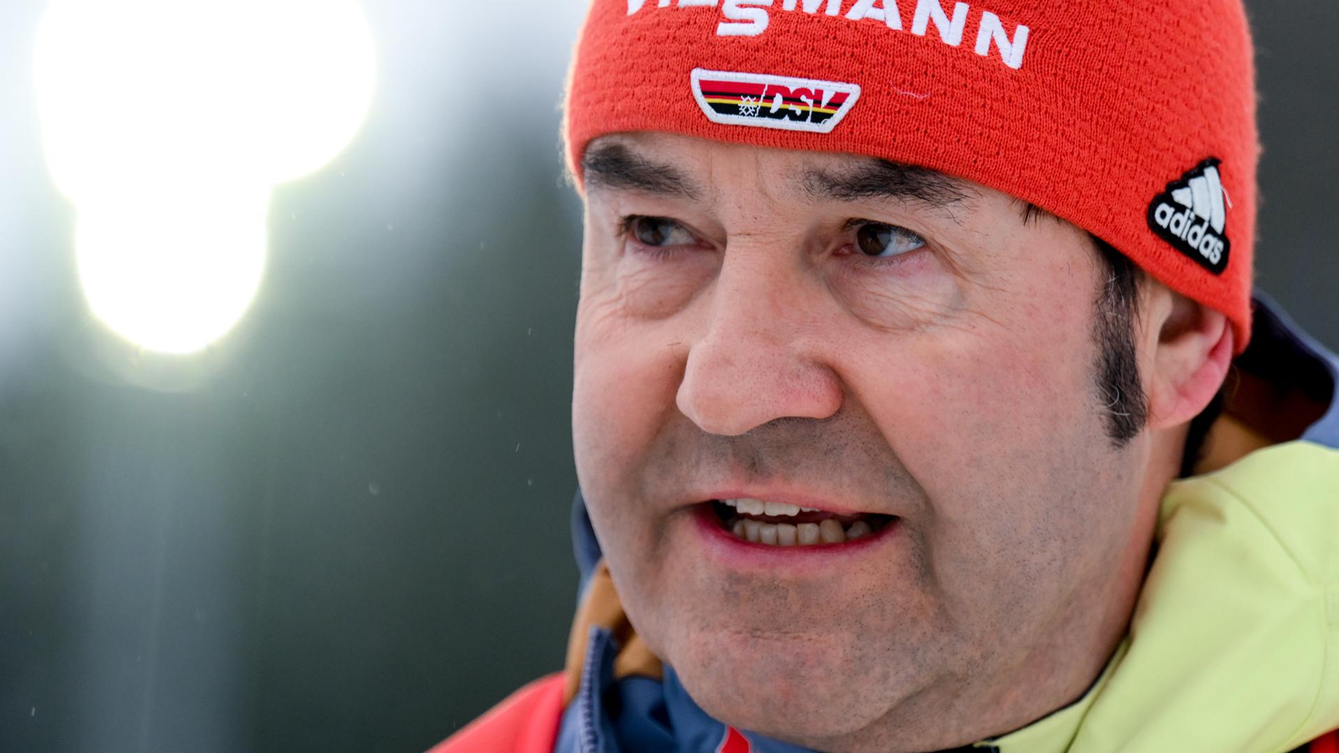 Horst Hüttel, Sportdirektor des Deutschen Ski-Verbandes.