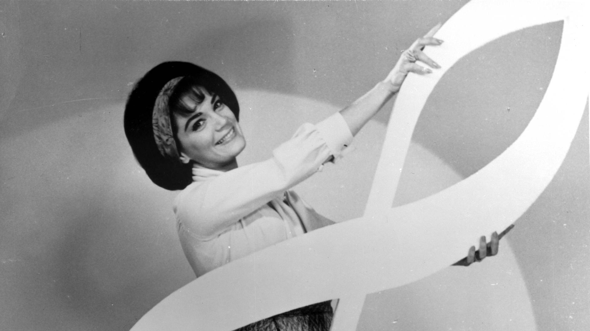 Die US-amerikanische Sängerin Connie Francis, erfolgreich in den 1950er und 1960er Jahren.