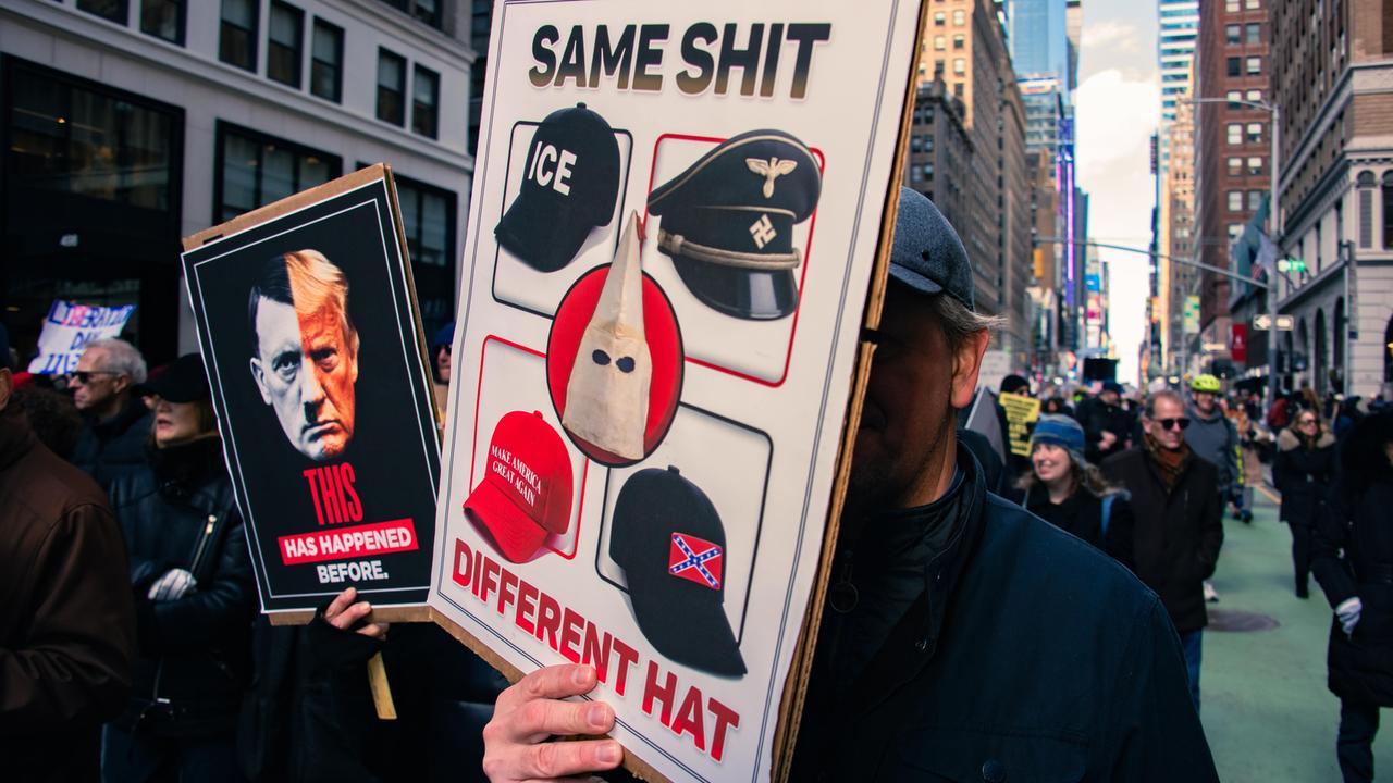 No Kings-Protest in New York City im März 2026.