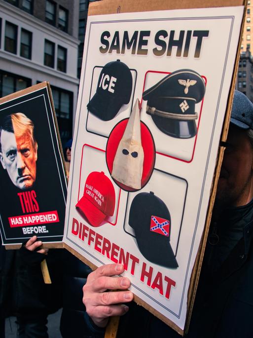 No Kings-Protest in New York City im März 2026.