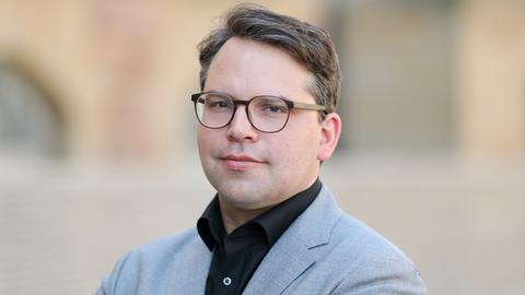 Der Generaldirektor der Chemnitzer Kunstsammlungen, Frédéric Bußmann.