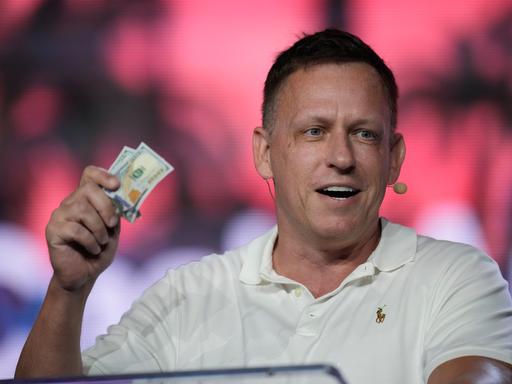 Der Unternehmer Peter Thiel im Jahr 2022.