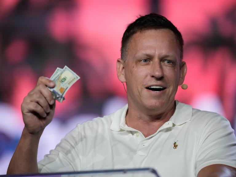 Der Unternehmer Peter Thiel im Jahr 2022.