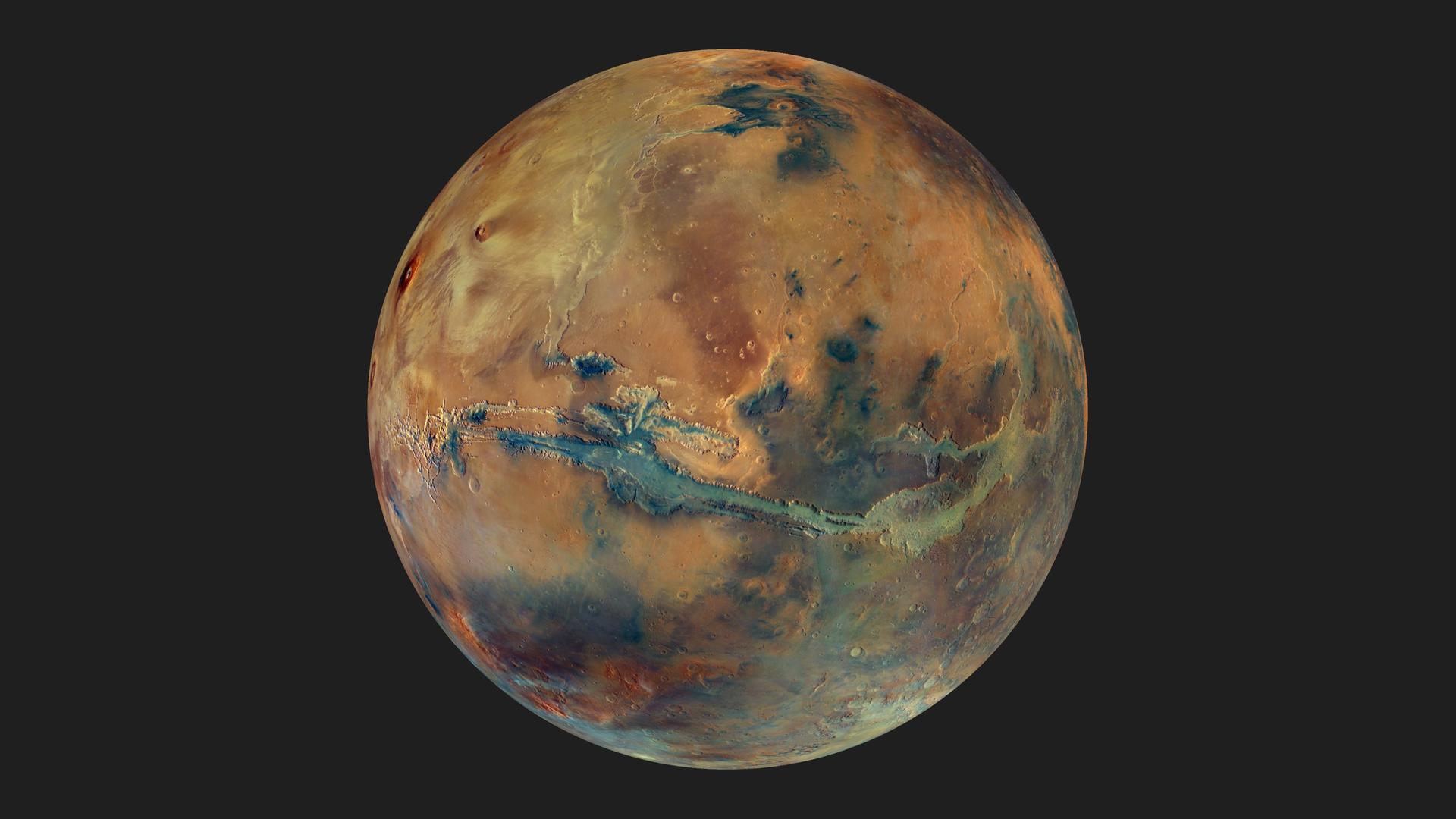 Blick auf den Mars Blick auf den Mars