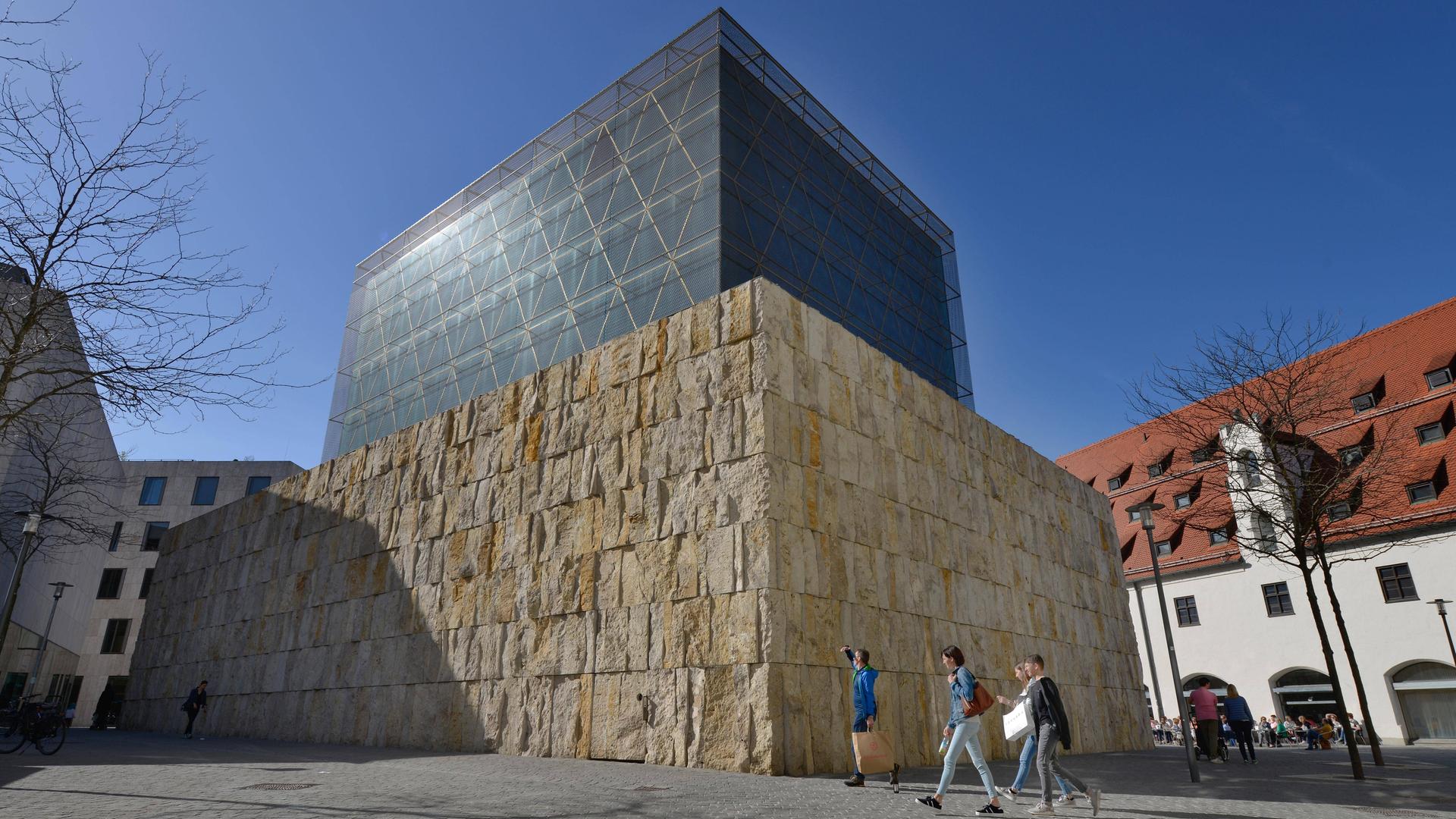 Das Jüdische Zentrum München mit der Ohel-Jakob-Synagoge