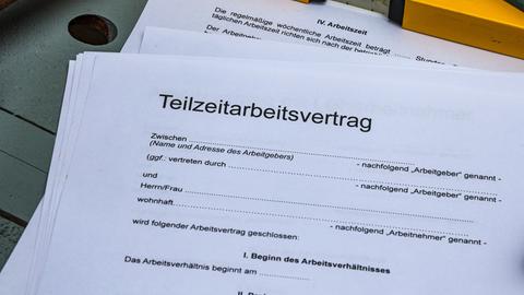 Teilzeitarbeitsvertrag